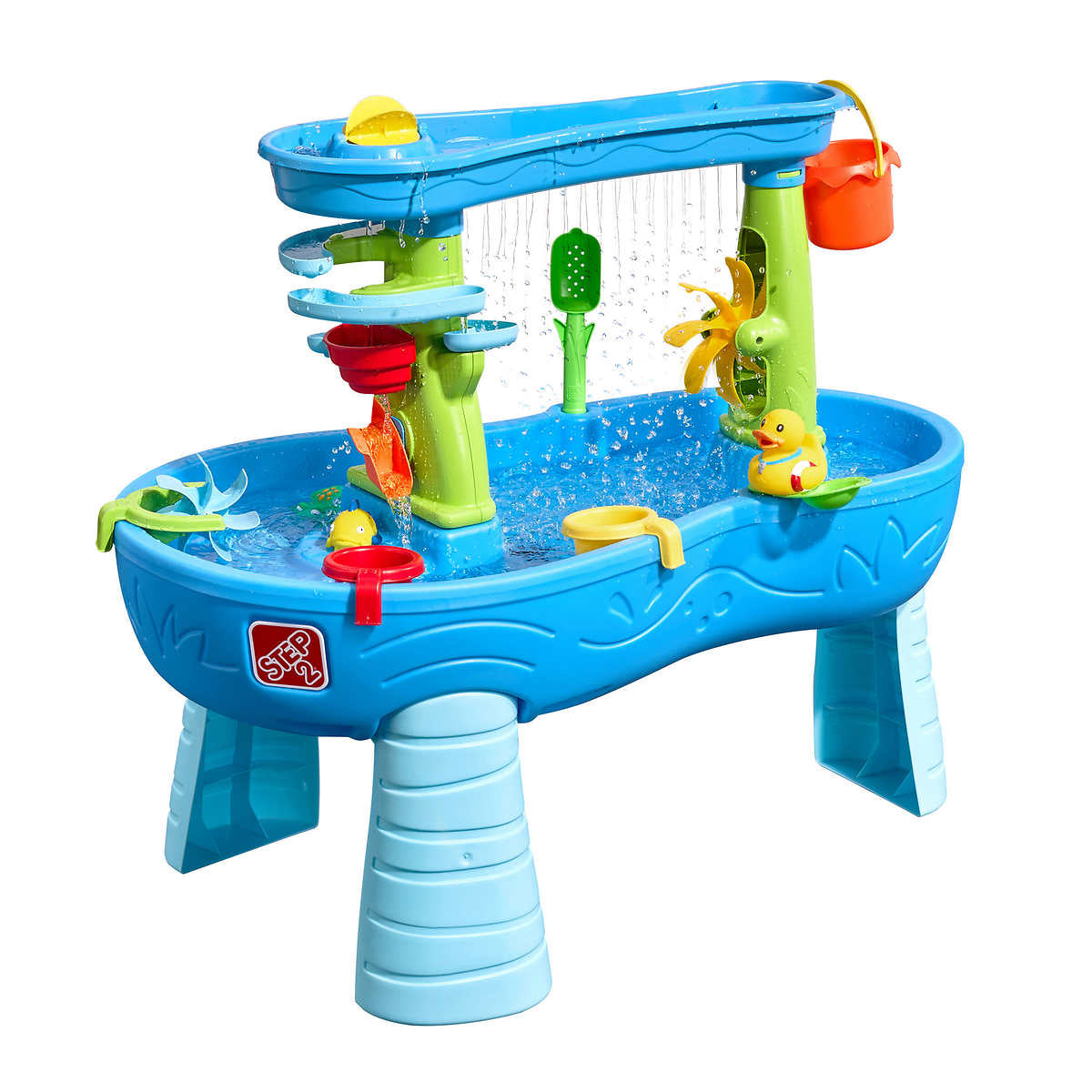 Double Rain Showers Splash Water Play Table