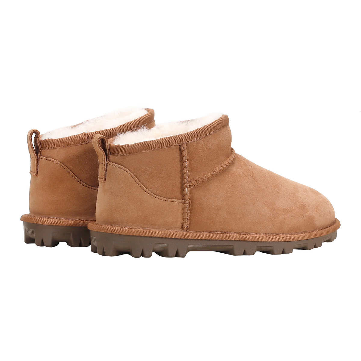 Kirkland Signature Kids' Shearling Ankle Boot - Chestnut