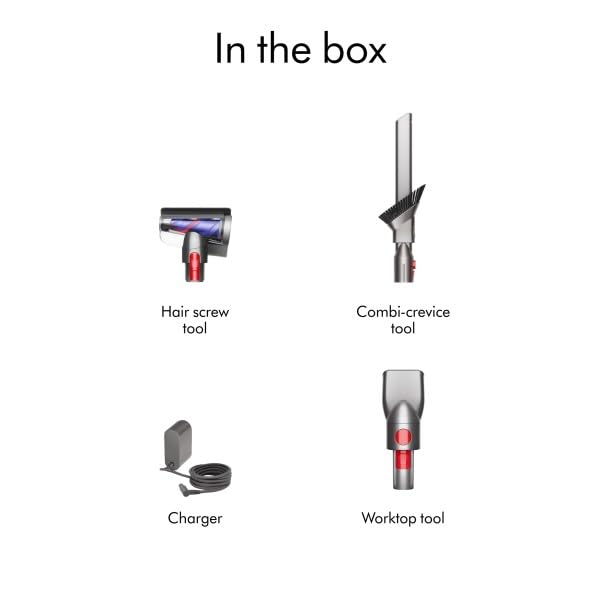 Dyson Humdinger Handheld Vacuum Cleaner, Silver, Small