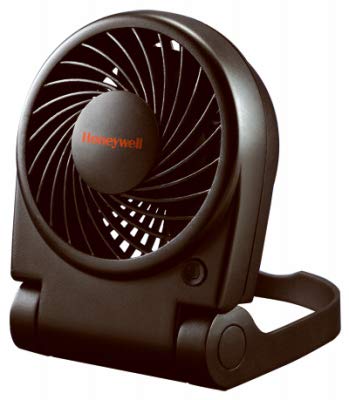 Honeywell HTF090B Turbo On-the-Go Personal Fan Small Portable Travel Black USA