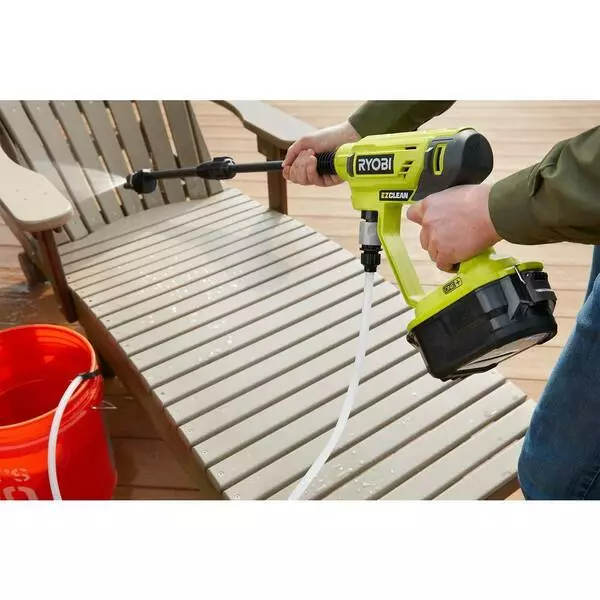 RYOBI ONE+ 18V EZClean 320 PSI 0.8 GPM Cordless Battery Cold Water Power Cleaner (Tool Only)