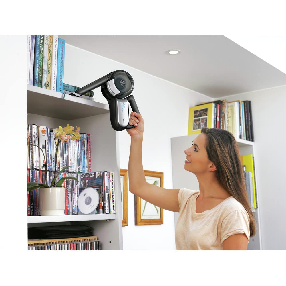 BLACK+DECKER dustbuster PIVOT VAC Cordless Handheld Vacuum, Home and Car Vacuum, (BDH2000PL