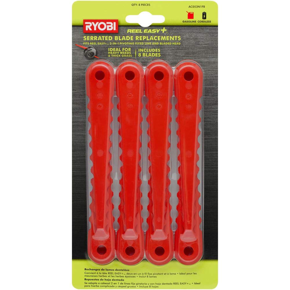 RYOBI AC053N1FB Replacement Blades for 3 in 1 for Fixed String Trimmer Costless Furnishings