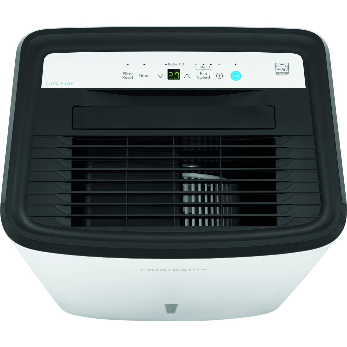 Frigidaire 50 Pint Dehumidifier with Pump. 4,500 Square Foot Coverage. Ideal for Large Rooms and Basements. 1.7 Gallon Bucket Capacity