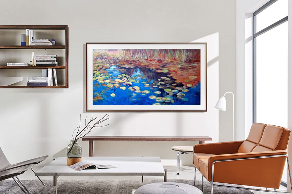 SAMSUNG 75-Inch Class QLED 4K The Frame LS03B Series, Quantum HDR, Art Mode, Anti-Reflection Matte Display, Slim Fit Wall Mount Included, Smart TV w/ Alexa Built-In (QN75LS03BAFXZA, Latest Model)
