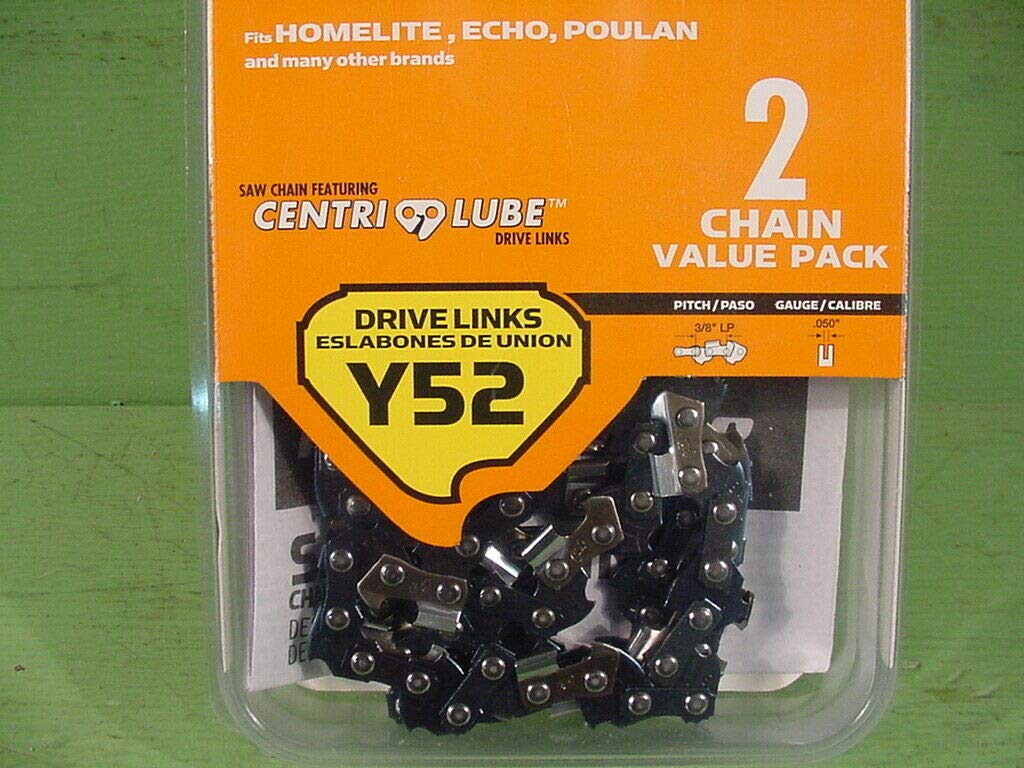 Powercare Y52 14 in. Chainsaw Chain (2-Pack)