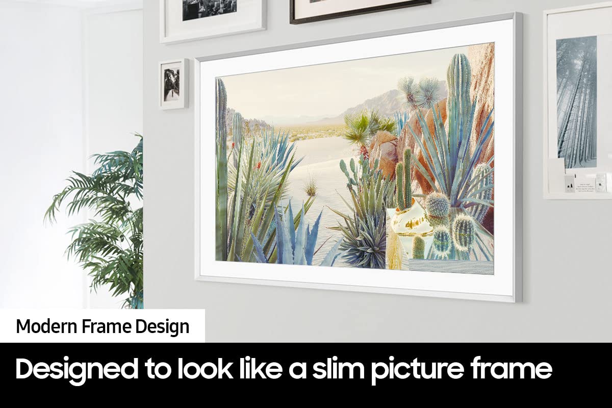 SAMSUNG 75-Inch Class QLED 4K The Frame LS03B Series, Quantum HDR, Art Mode, Anti-Reflection Matte Display, Slim Fit Wall Mount Included, Smart TV w/ Alexa Built-In (QN75LS03BAFXZA, Latest Model)