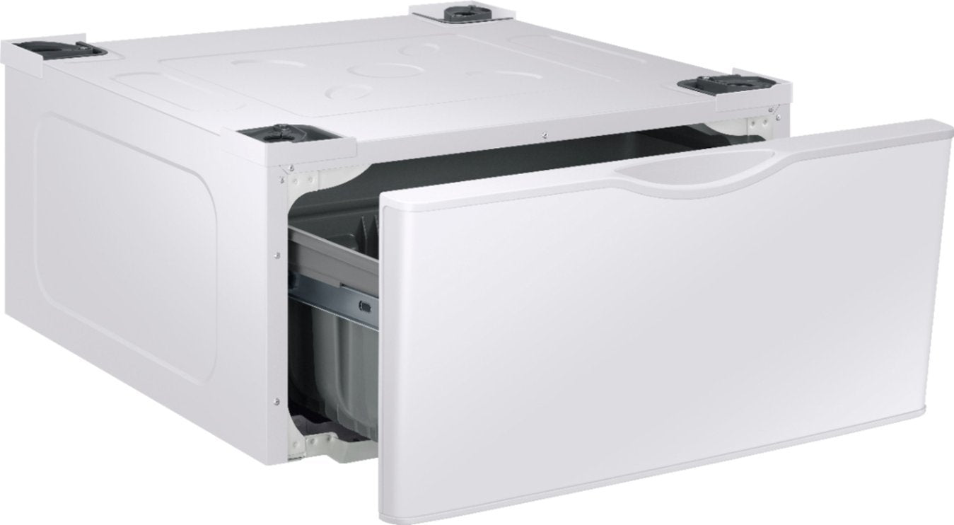 Samsung - 27" Washer/Dryer Laundry Pedestal - White