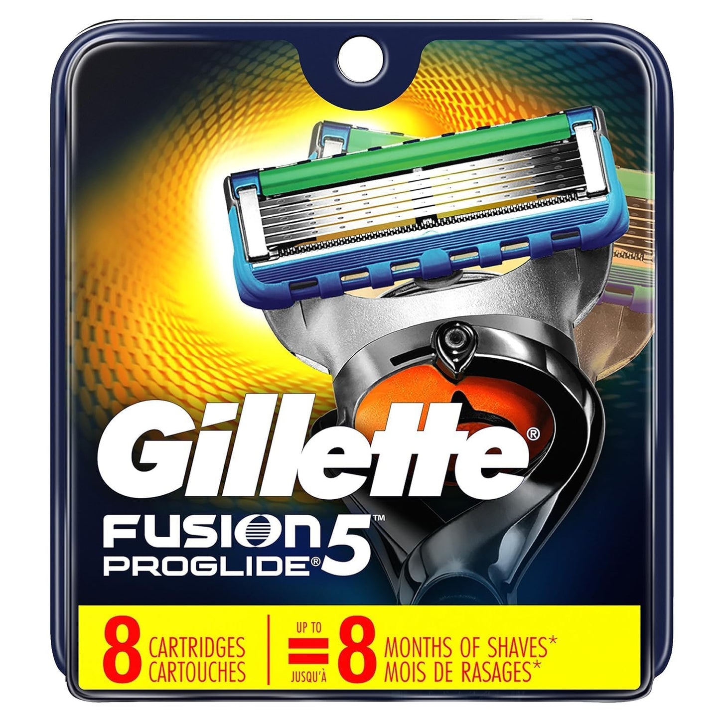 Gillette Fusion5 ProGlide Men's Razor Blades, 8 Blade Refills