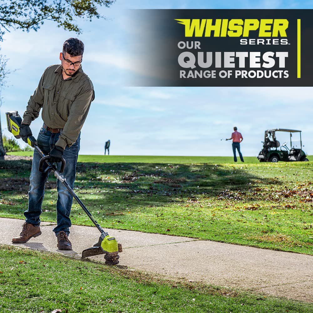 40V BRUSHLESS Whisper Series 17" Carbon Fiber Shaft String Trimmer (Tool Only)