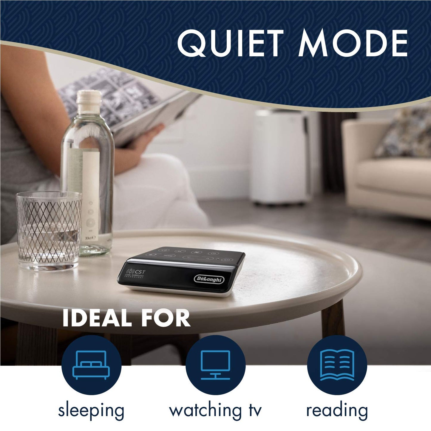 De’Longhi 3-in-1 Pinguino UV-Carelight Portable Air Conditioner