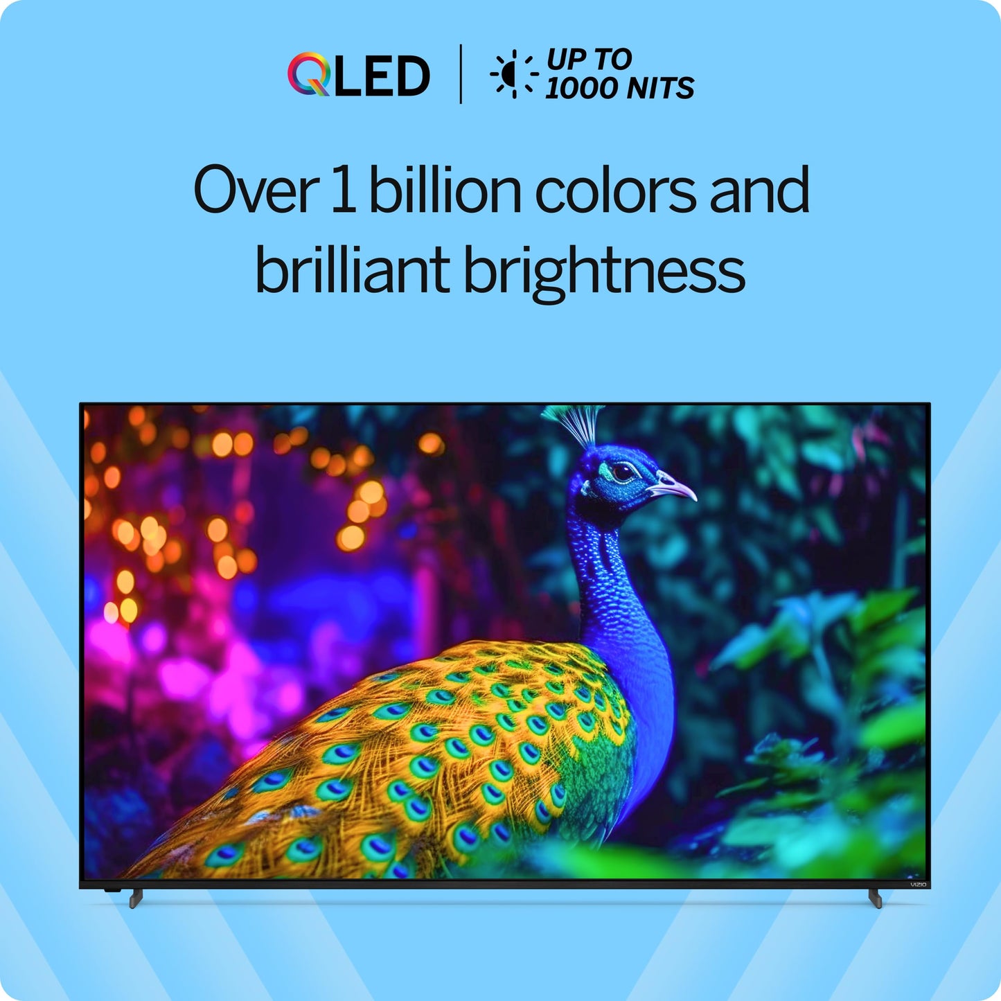 VIZIO 75-inch Quantum Pro 4K QLED 120Hz Smart TV with 1,000 nits Brightness, Dolby Vision, Local Dimming, 240FPS 1080p PC Gaming, WiFi 6E, Apple AirPlay, Google Cast Built-in (VQP75C-84, 2023)