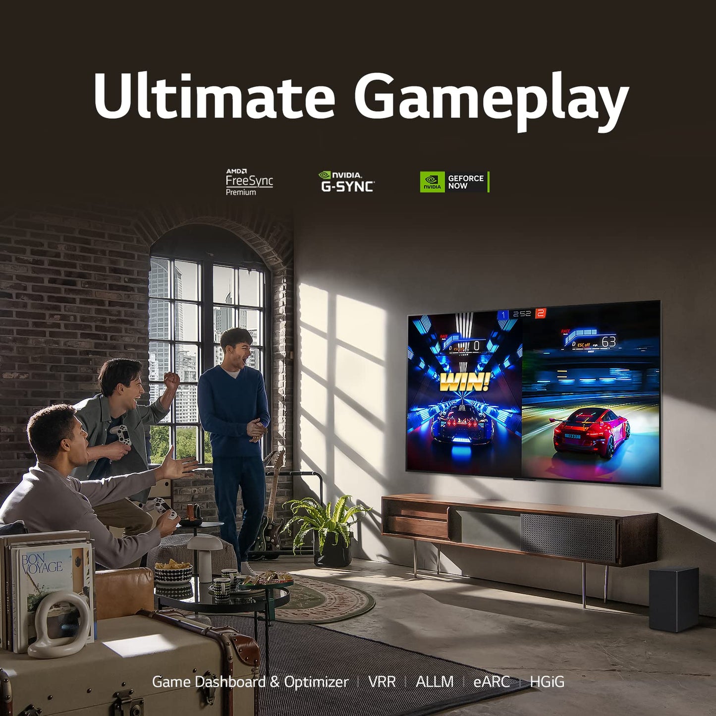 LG C3 Series 55-Inch Class OLED evo 4K Processor Smart Flat Screen TV for Gaming with Magic Remote AI-Powered OLED55C3PUA, 2023 with Alexa Built-in