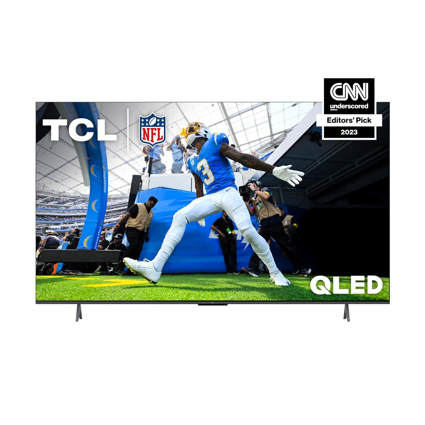 TCL 75-Inch Q6 QLED 4K Smart TV with Google (75Q650G, 2023 Model) Dolby Vision, Atmos, HDR Pro+, Game Accelerator Enhanced Gaming, Voice Remote, Works Alexa, Streaming UHD Television
