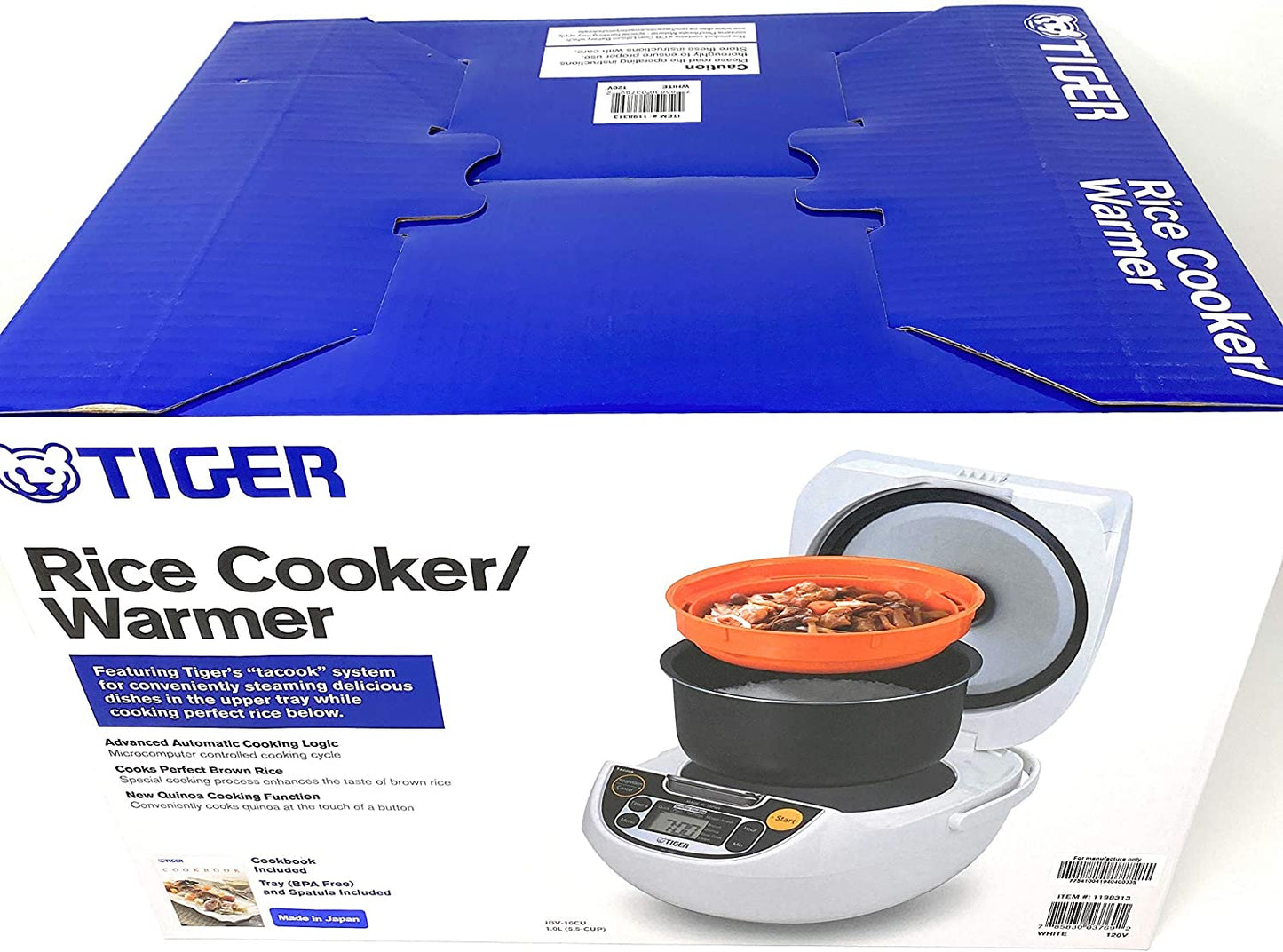 Tiger 5.5-Cup Micom Rice Cooker & Warmer & Steamer