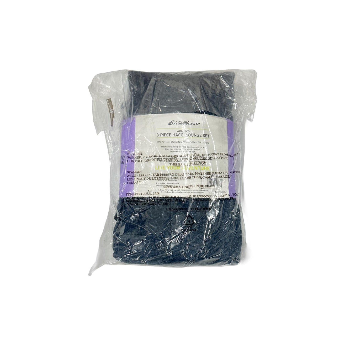 Eddie Bauer Ladies' 3-Piece Hacci Lounge Set