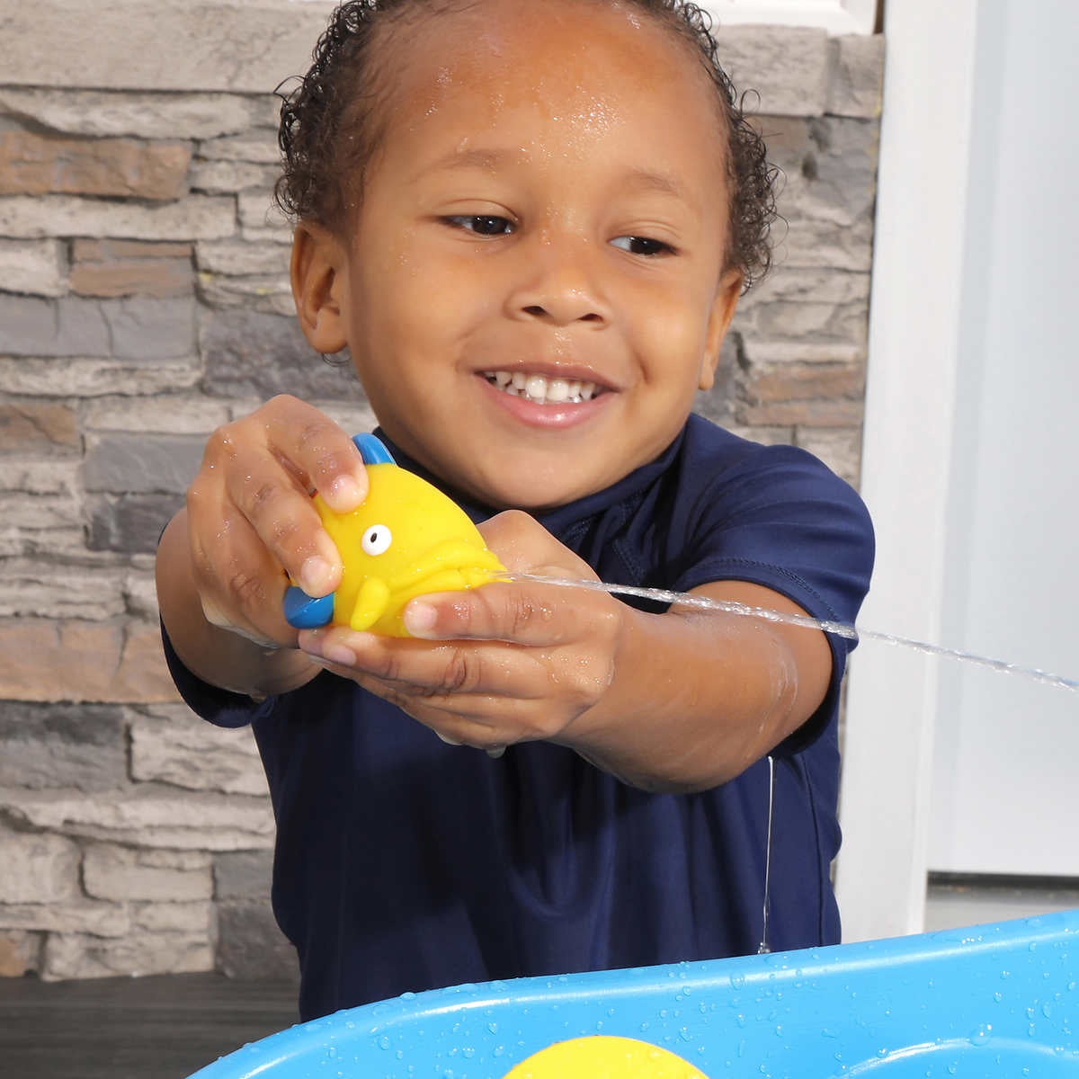 Double Rain Showers Splash Water Play Table