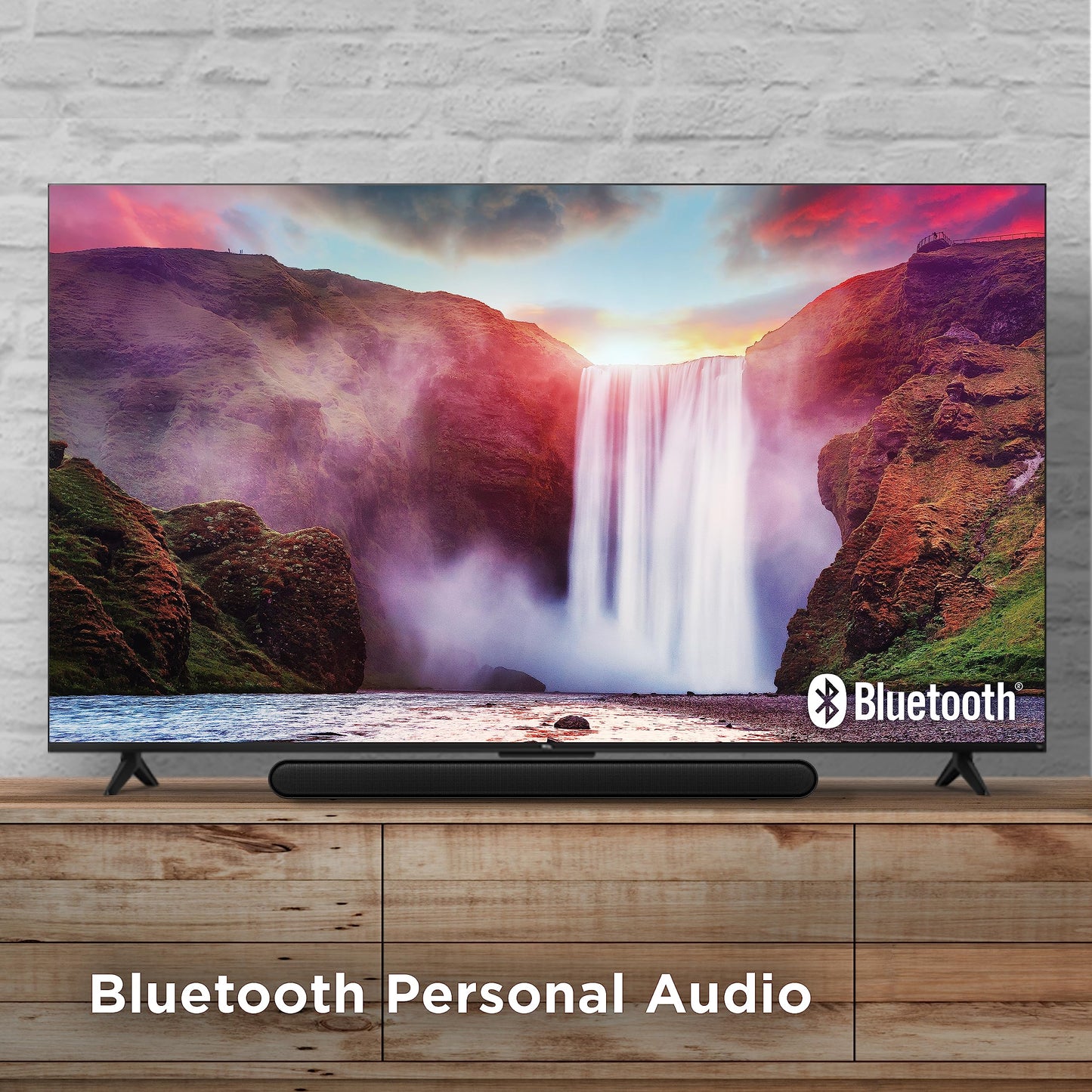 TCL 65-Inch Class S4 4K LED Smart TV with Fire TV (65S450F, 2023 Model), Dolby Vision HDR, Dolby Atmos, Alexa Built-in, Apple Airplay Compatibility, Streaming UHD Television,Black