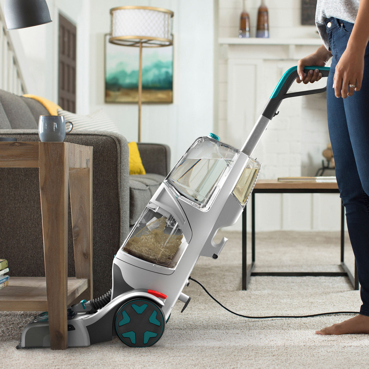 Hoover SmartWash+ Automatic Carpet Cleaner with Oxy Carpet Cleaner Solution — exact product 4