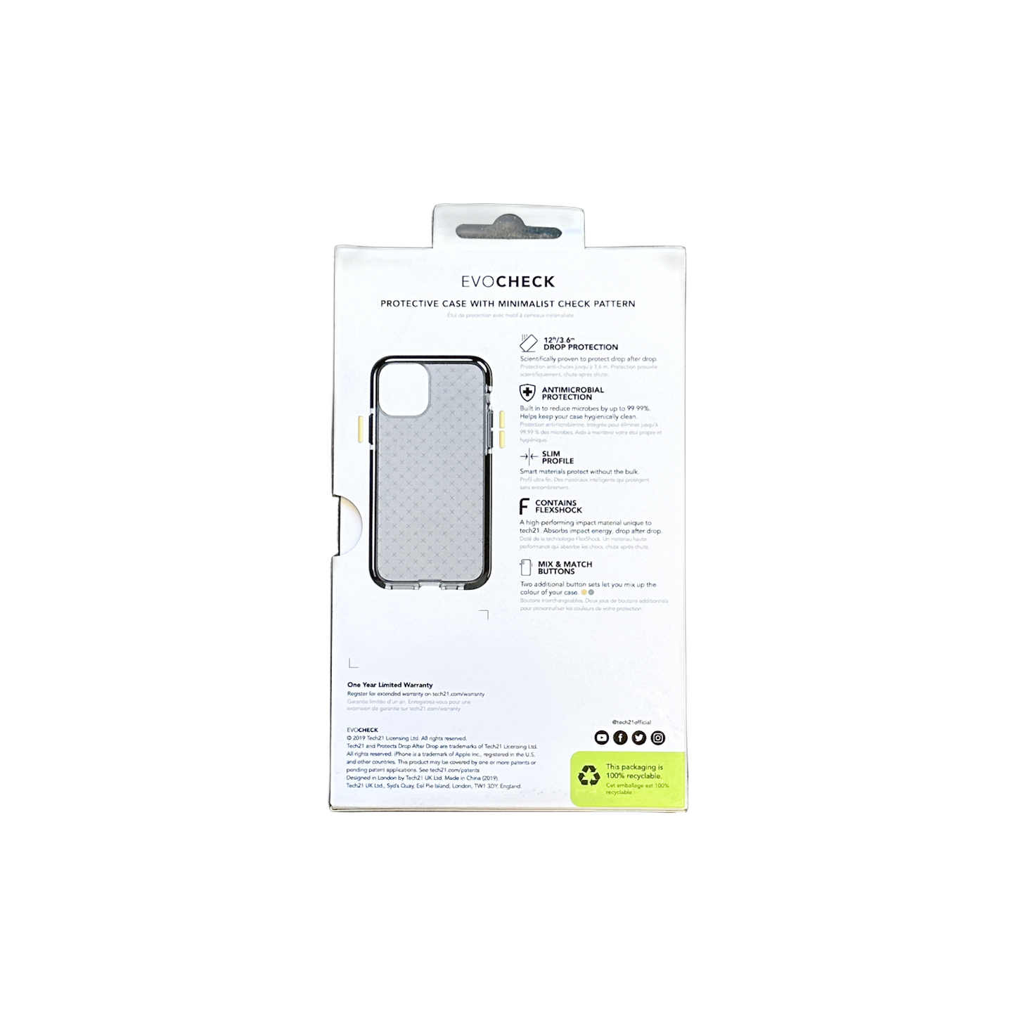 Evo Check - Apple iPhone 11 Case - Smokey Black
