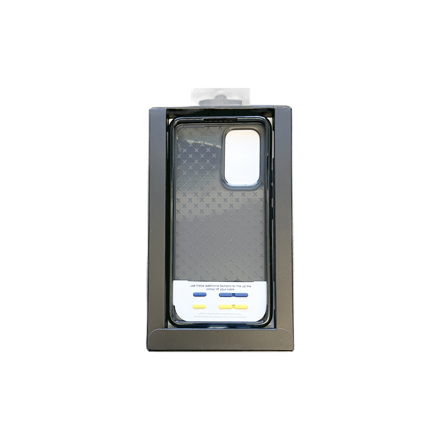 Tech21 Evo Check Series Flexible Gel Case for Samsung Galaxy A53 5G - Black