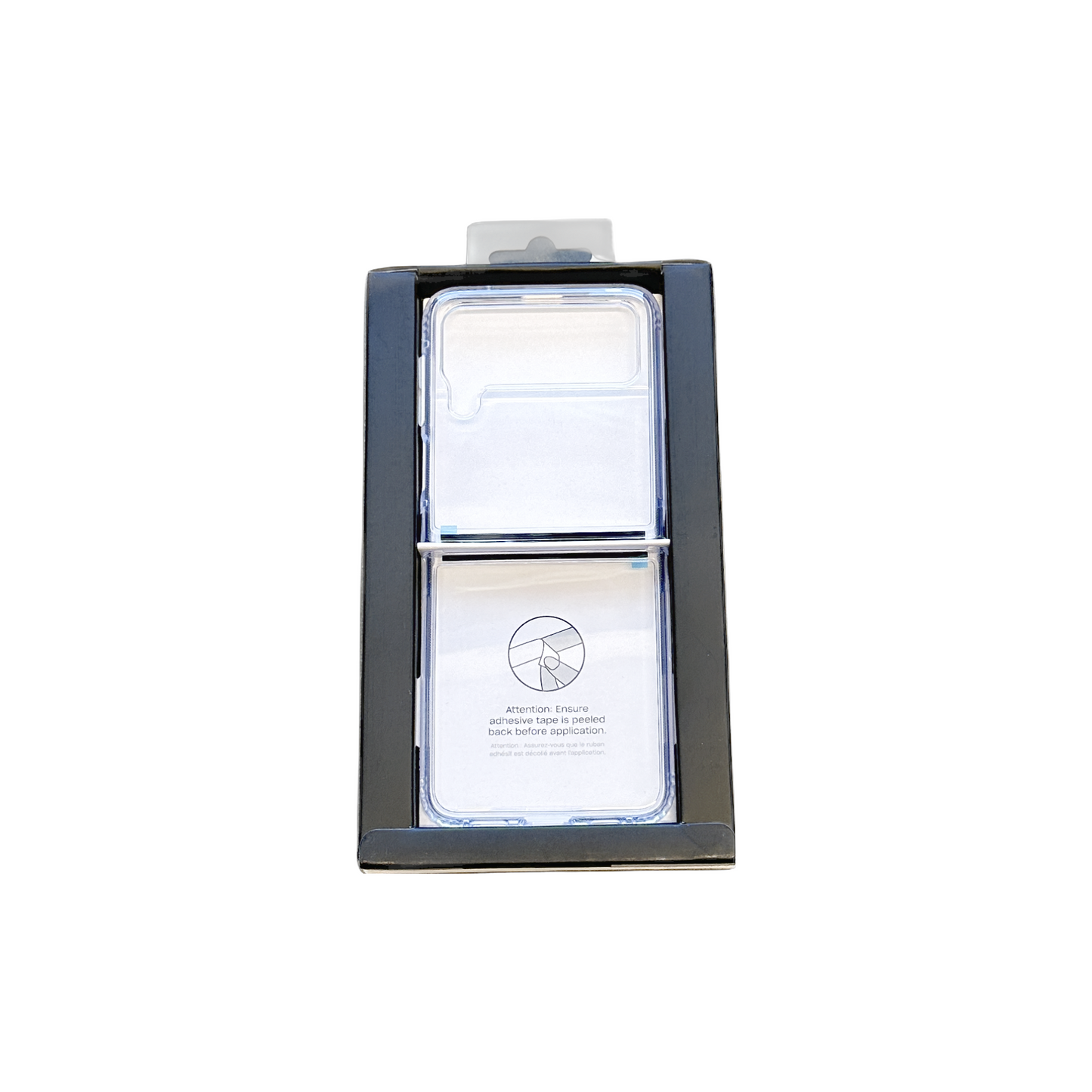 tech21 Evo Clear for Samsung Galaxy Z Flip 3 – Phone Case with 12ft Drop Protection