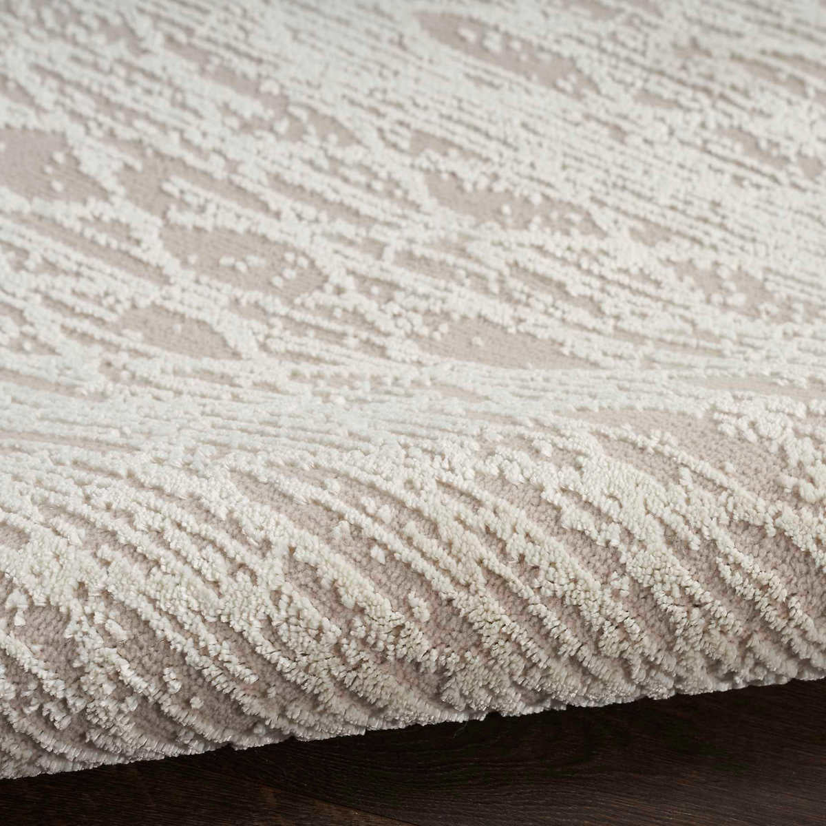 Reclaimed Area Rug, Crystal, Ivory Rug Size: 7 ft. 10 in. x 9 ft. 10 in.