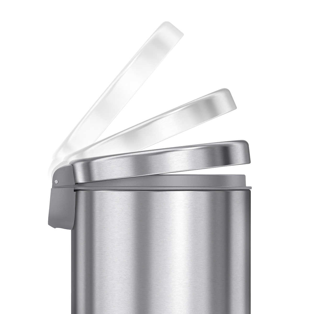 simplehuman 4.5L Round Step Can, 2-pack