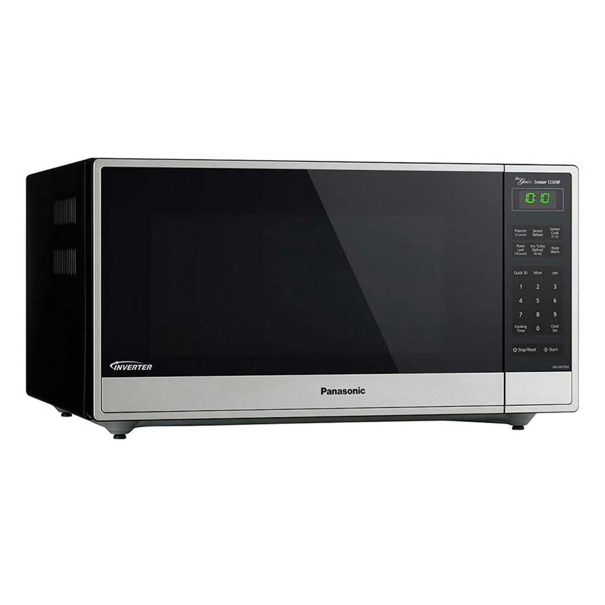 Panasonic 1.6CuFt Countertop Microwave with Genius Inverter Technology, NN-SN755S