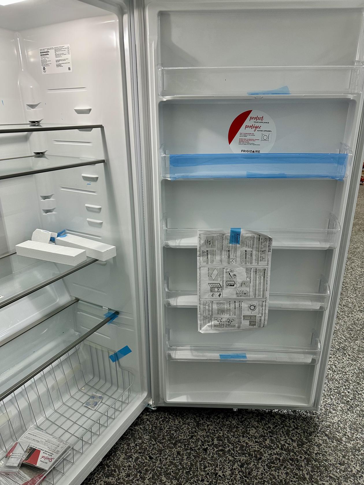 Frigidaire 20.0 cu. ft. Garage Ready Frost Free Upright Freezer in White