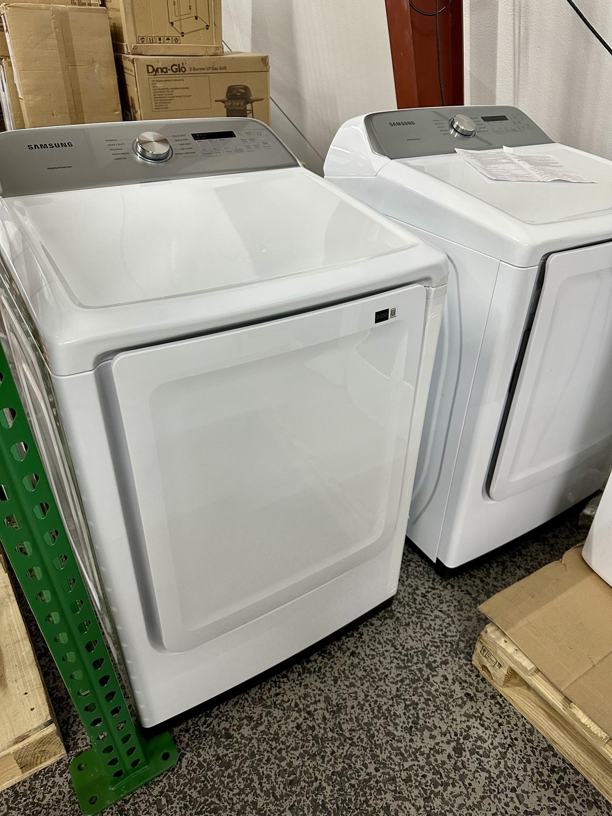 Samsung Dryer with Sensor Dry, 7.4 cu ft, White