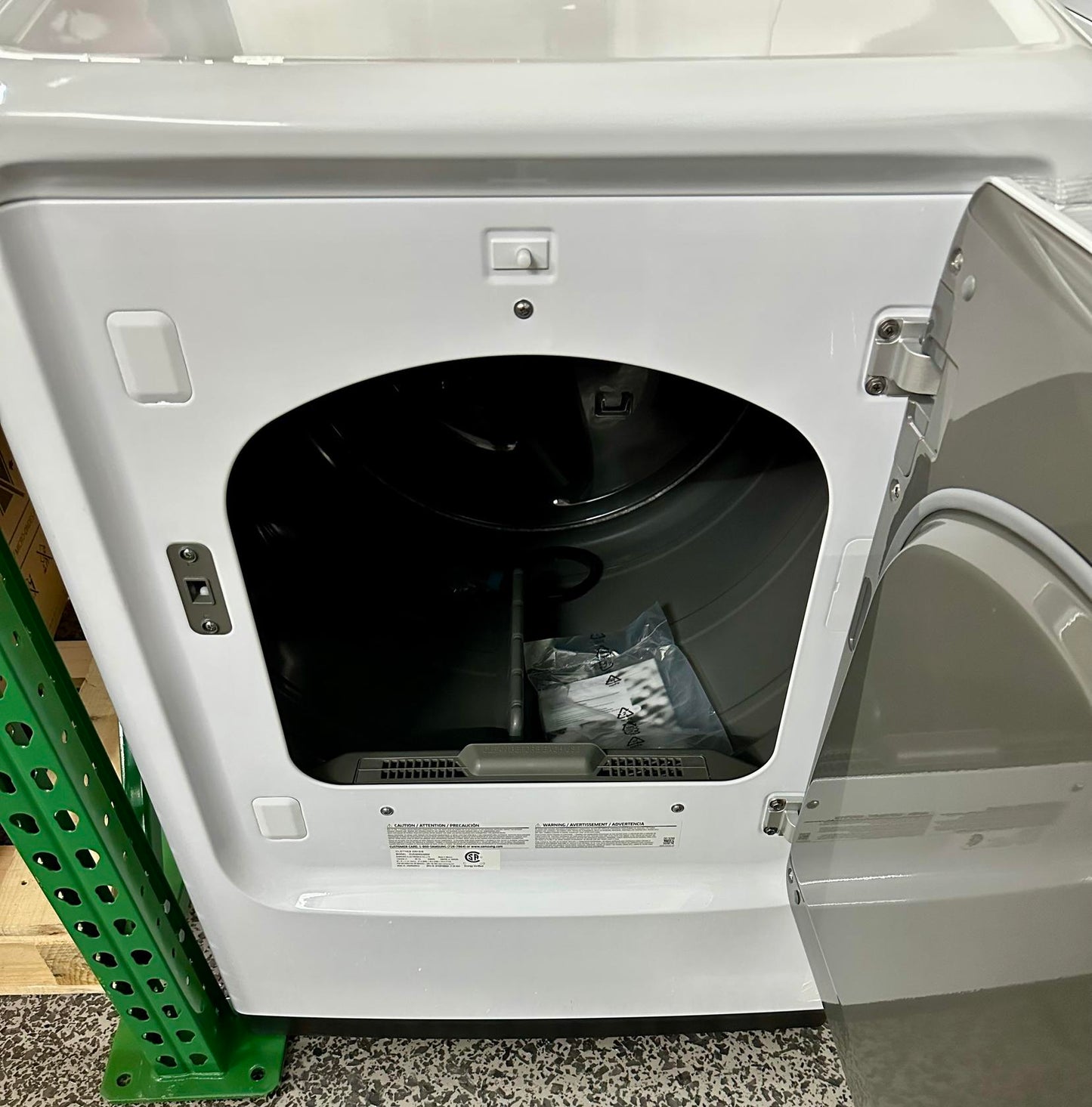 Samsung Dryer with Sensor Dry, 7.4 cu ft, White