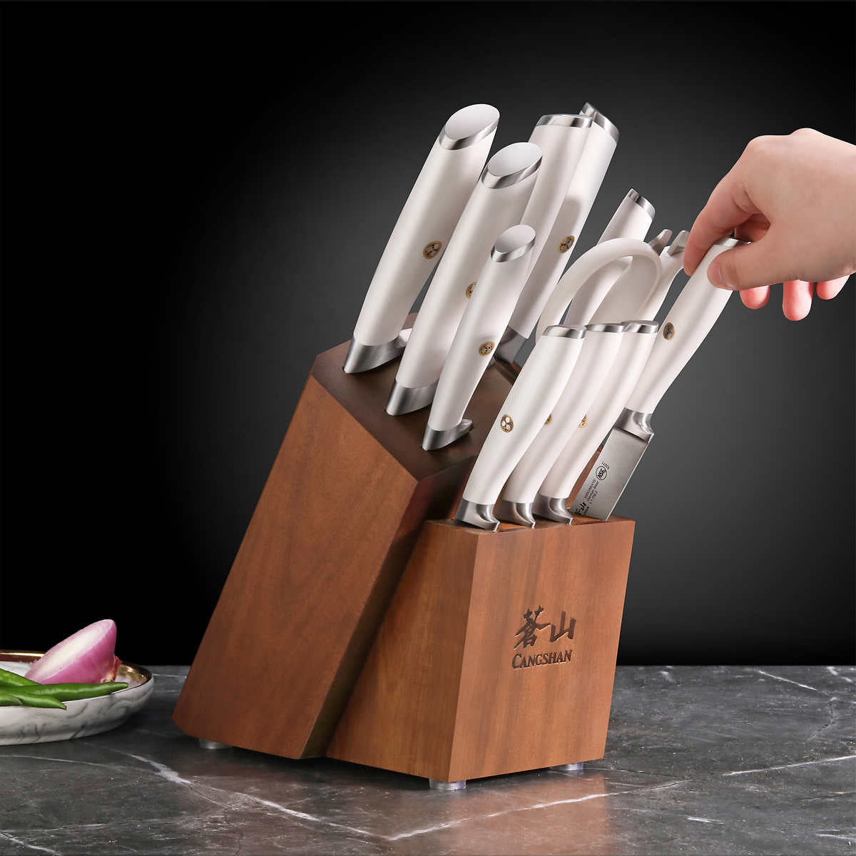 Cangshan L1 Series 12-piece German Steel Forged Knife Set