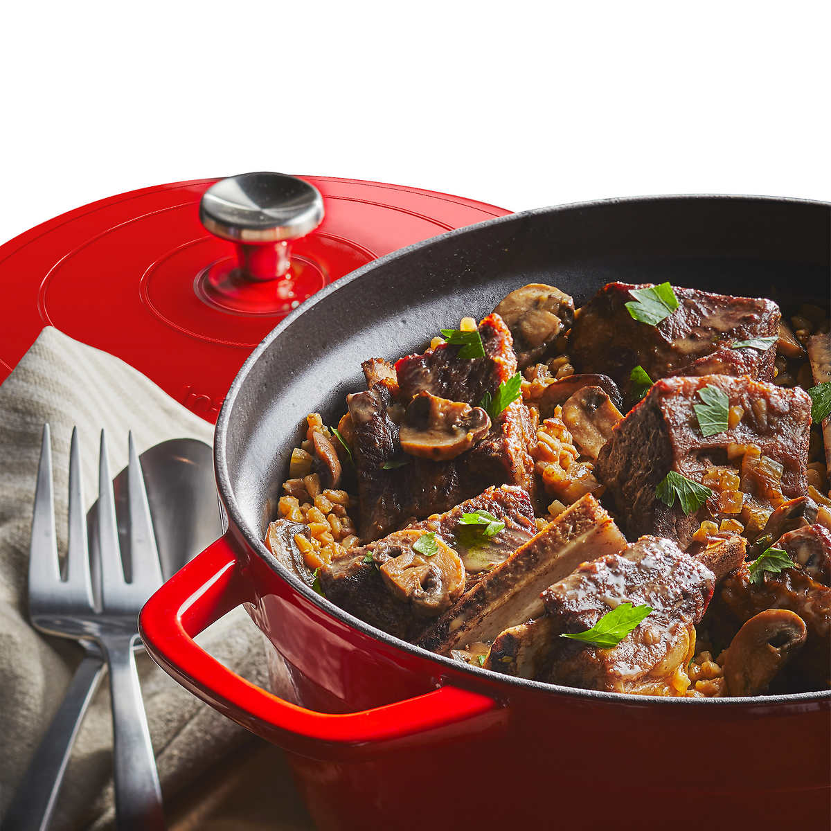 Instant Precision 6 Quart Cast Iron Dutch Oven