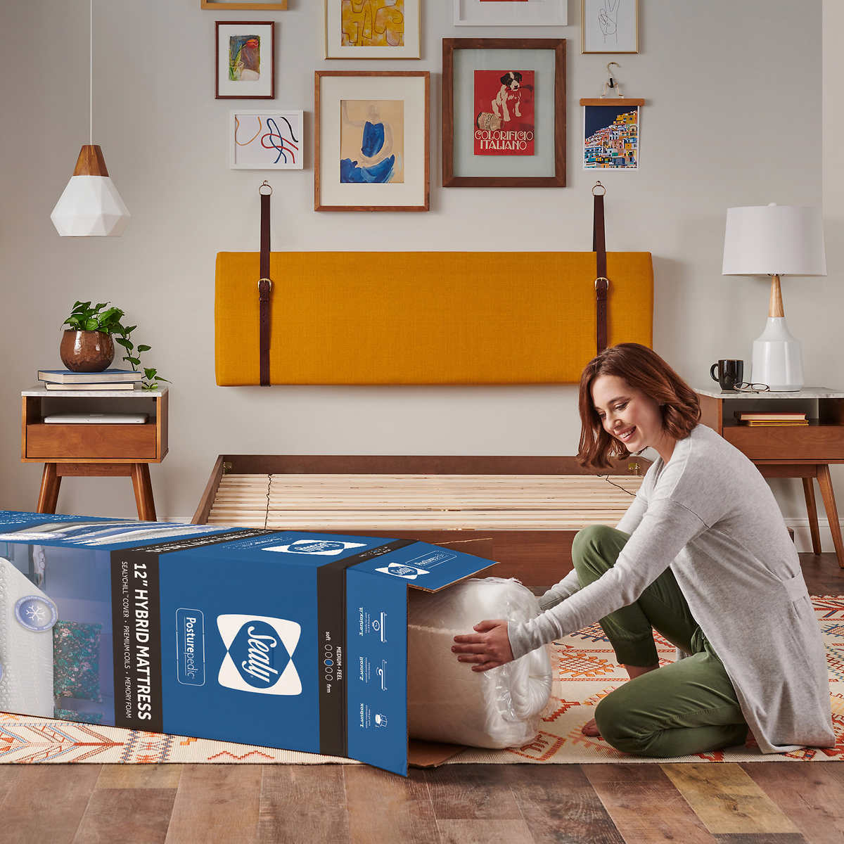 Sealy Posturepedic 12" Hybrid Mattress - Cal King