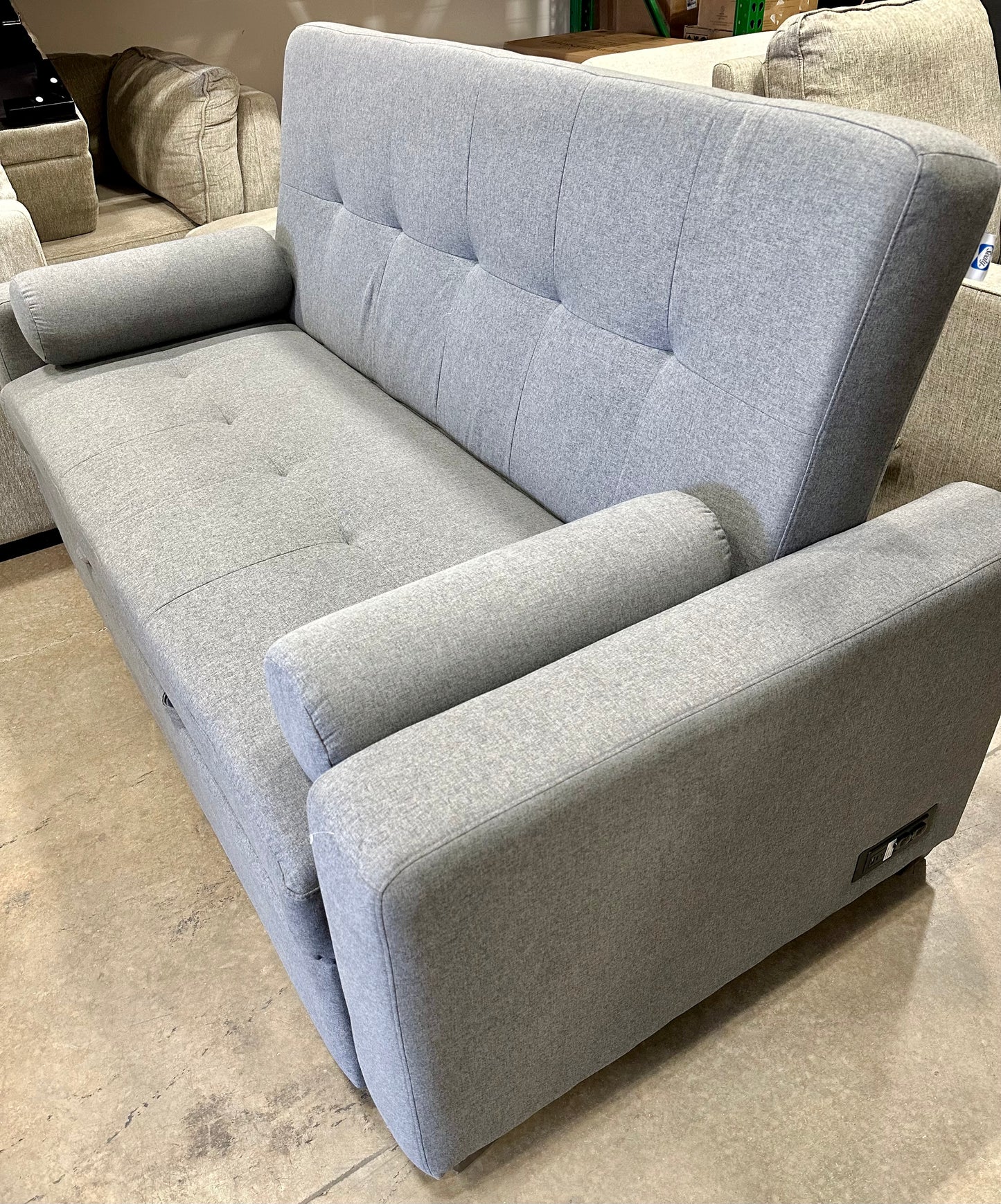 Sealy Meghan Queen Size Sleeper Sofa Gray