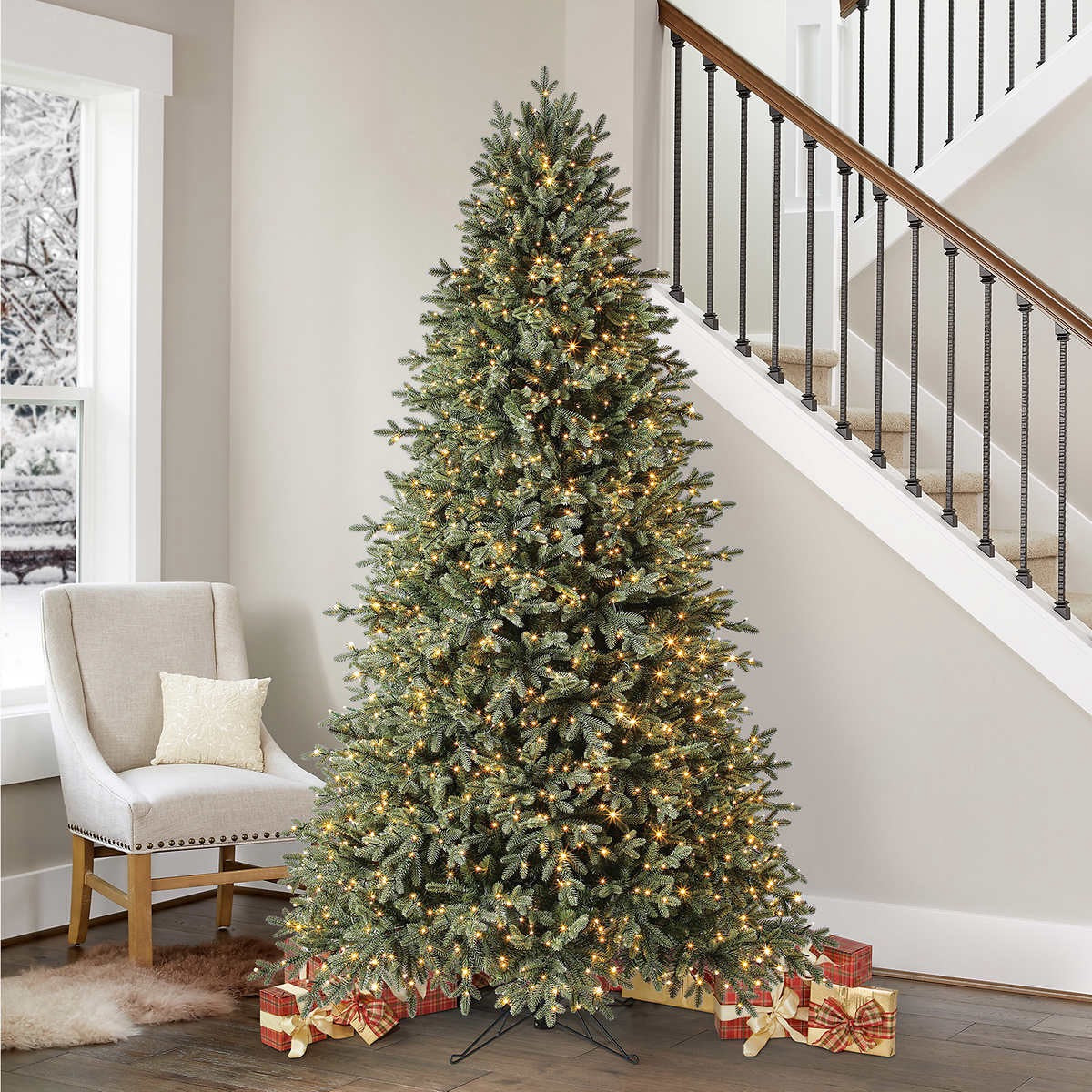 7.5' Pre-Lit Radiant Micro LED Artificial Christmas Tree