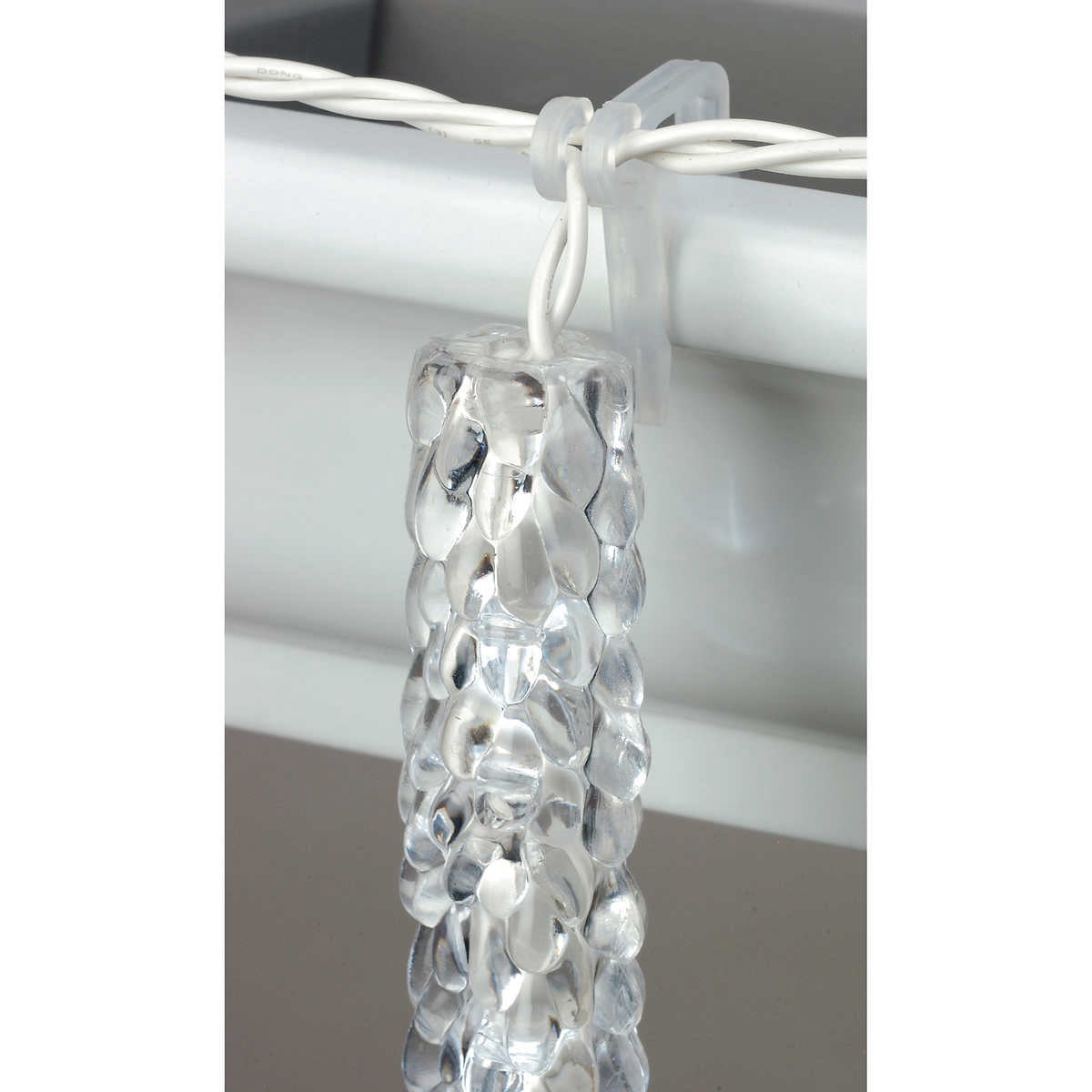 GE Energy Smart Twinkling LED Ice Crystal Icicle Lights, 20-count