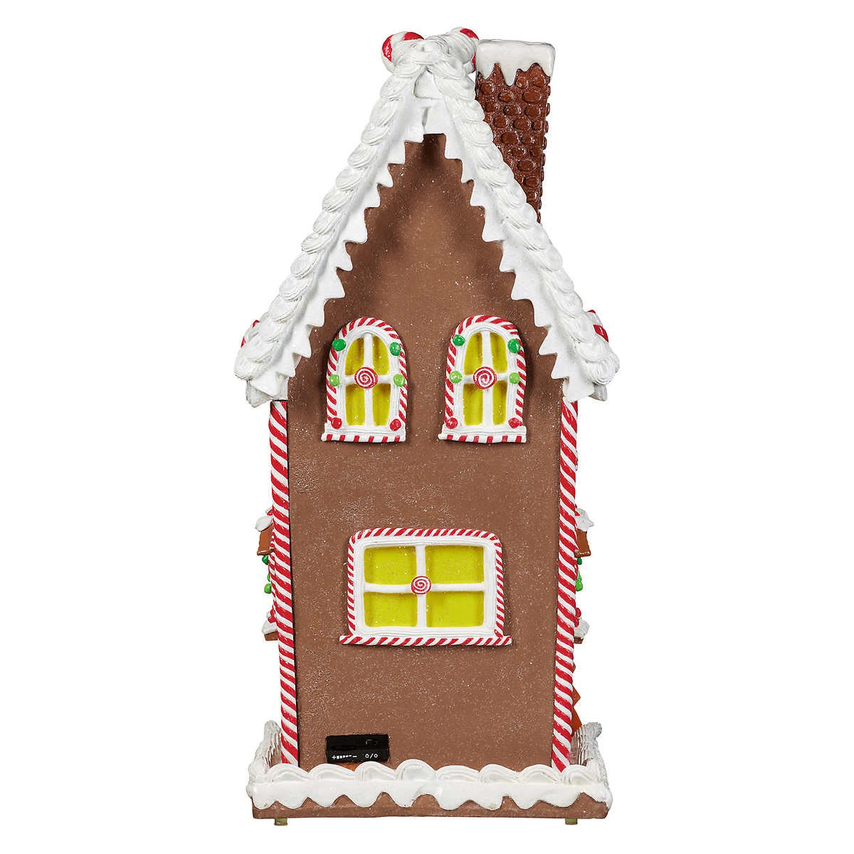 25" Gingerbread House with Lights & Music