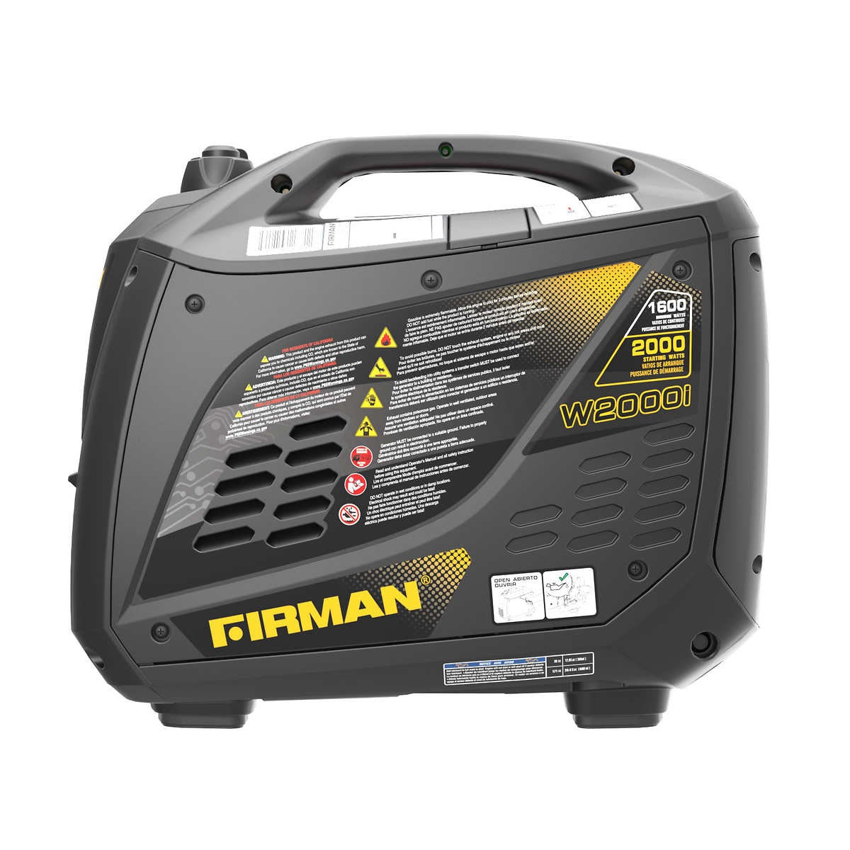 Firman 1600W Running / 2000W Peak Gasoline Powered Inverter Generator