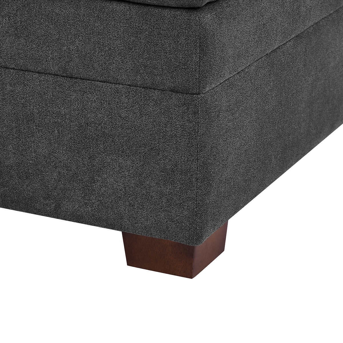 Thomasville Tisdale Fabric Sectional with Storage Ottoman