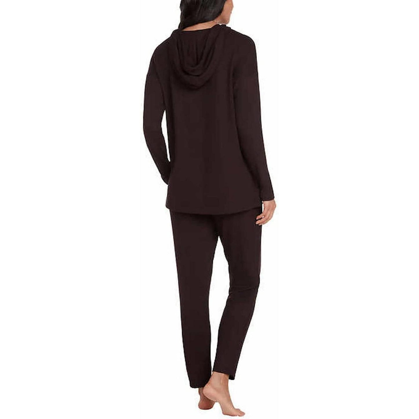 Max Mia Women's 2 Piece Super Soft Live In Lounge Pajama Set: X-Small