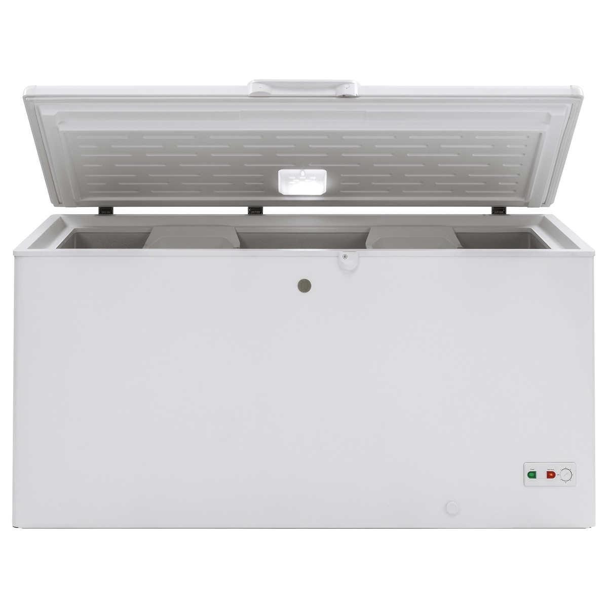 GE 15.7 cu. ft. Chest Freezer with 2 Bulk Slide-Out Baskets and Garage Ready