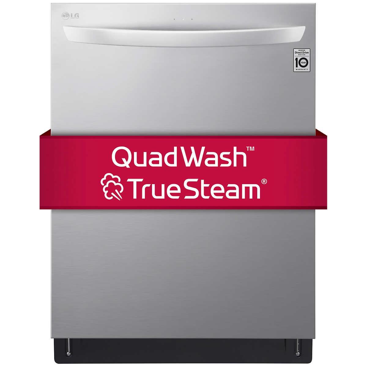 LG Top Control Wi-Fi Enabled Dishwasher with PrintProof and LED Tub Light
