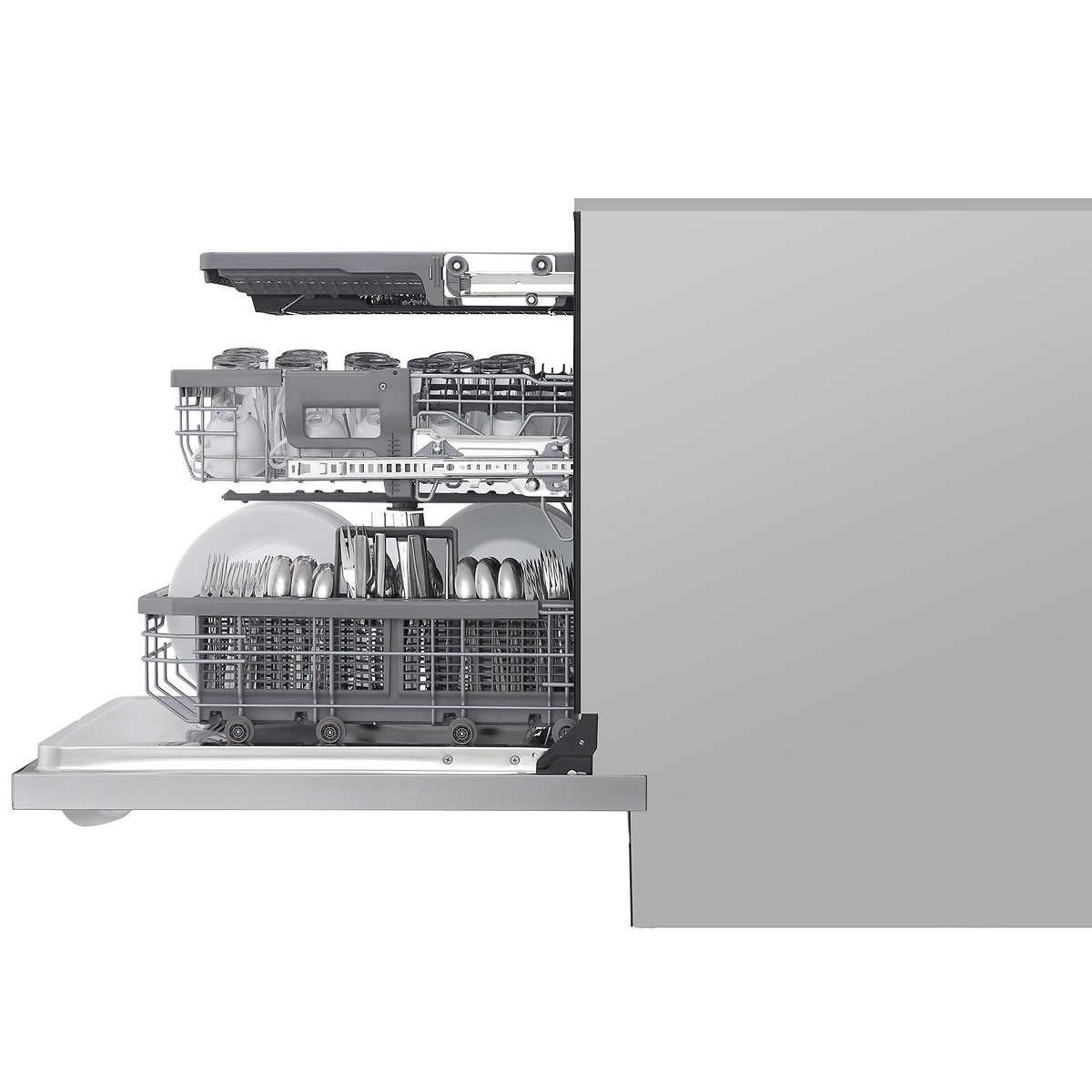 LG Top Control Wi-Fi Enabled Dishwasher with PrintProof and LED Tub Light