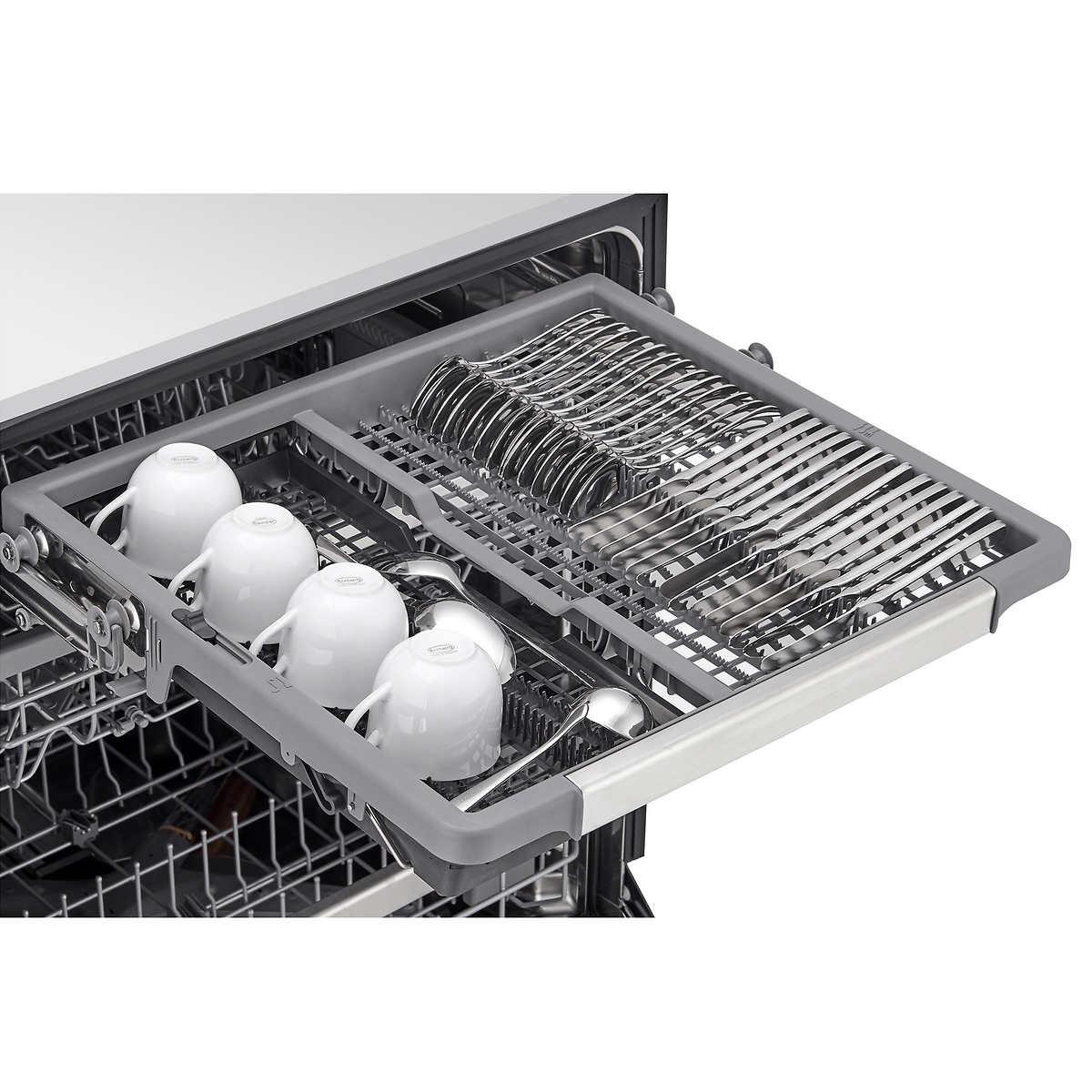 LG Top Control Wi-Fi Enabled Dishwasher with PrintProof and LED Tub Light