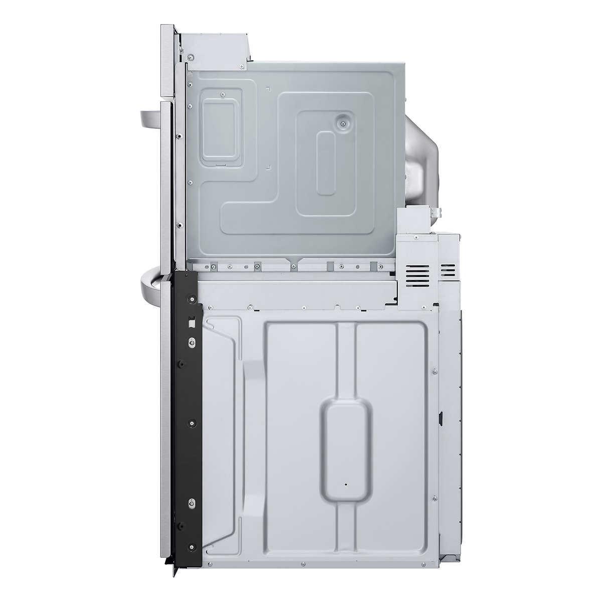 LG 1.7/4.7 cu. ft. Smart Combination Wall Oven with InstaView®, True Convection, Air Fry, and Steam Sous Vide