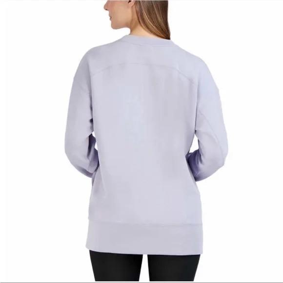 Sage Ladies Scuba Cozy Top, Purple ( XX-LARGE )