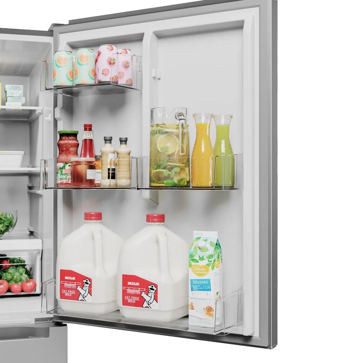 Midea 18.7 cu. ft. Bottom Mount Freezer Refrigerator