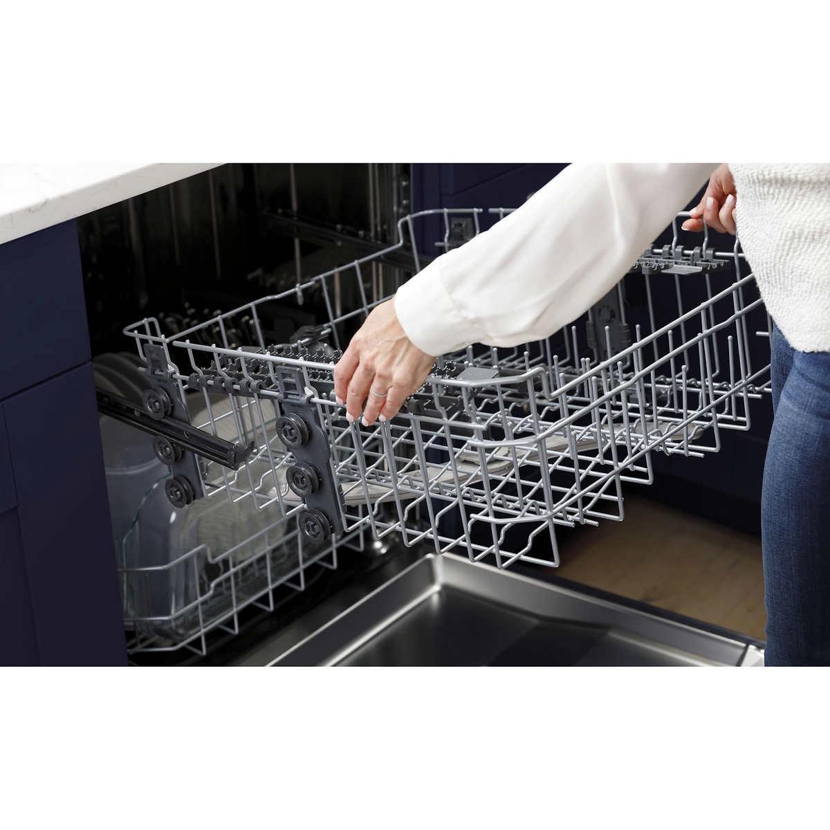 GE Top Control Dishwasher with Steam + Sani and Dry Boost